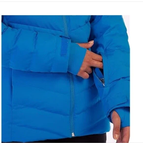 Spyder Women's Blue Brisk Synthetic Down Jacket Size Large